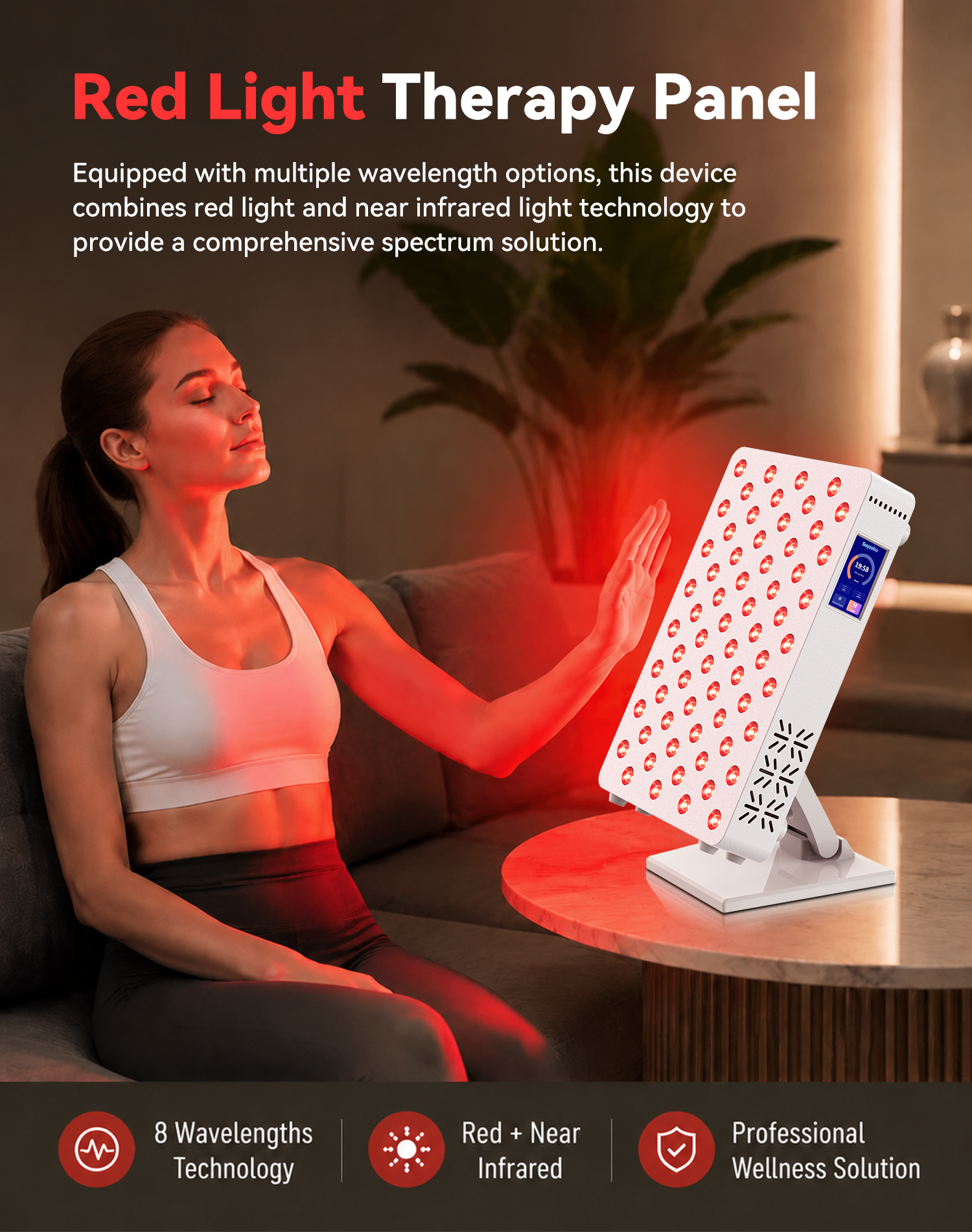 画板 1 Led light therapy panel